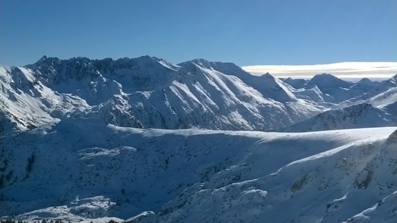 Зима в Европе с лыжами