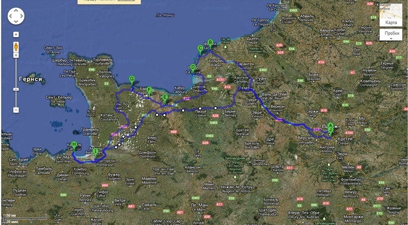 Нормандия люблю тебя!