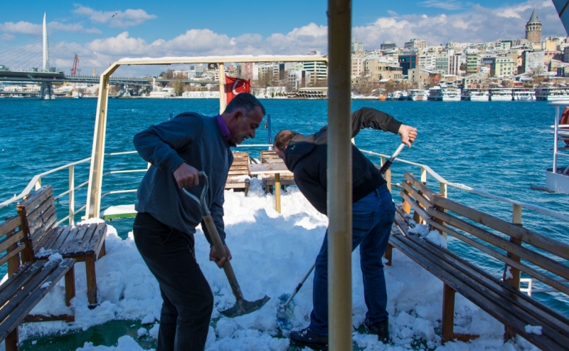 Когда снег в Стамбуле - норма. 2016 новый год