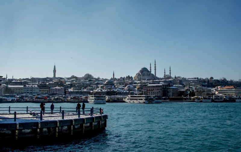 Когда снег в Стамбуле - норма. 2016 новый год