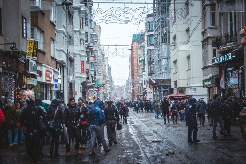 Когда снег в Стамбуле - норма. 2016 новый год