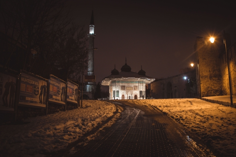 Когда снег в Стамбуле - норма. 2016 новый год