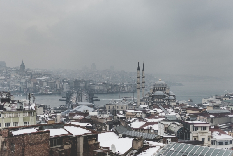 Когда снег в Стамбуле - норма. 2016 новый год