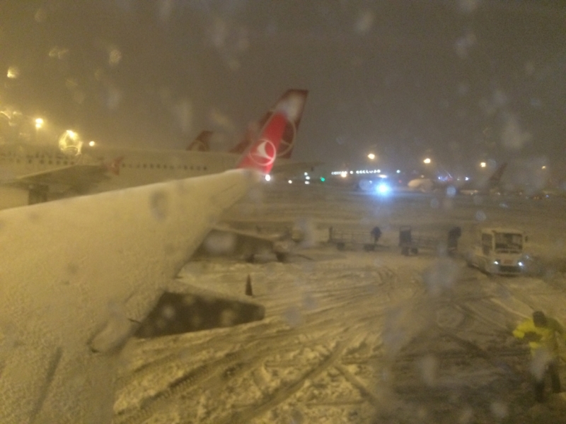 Когда снег в Стамбуле - норма. 2016 новый год