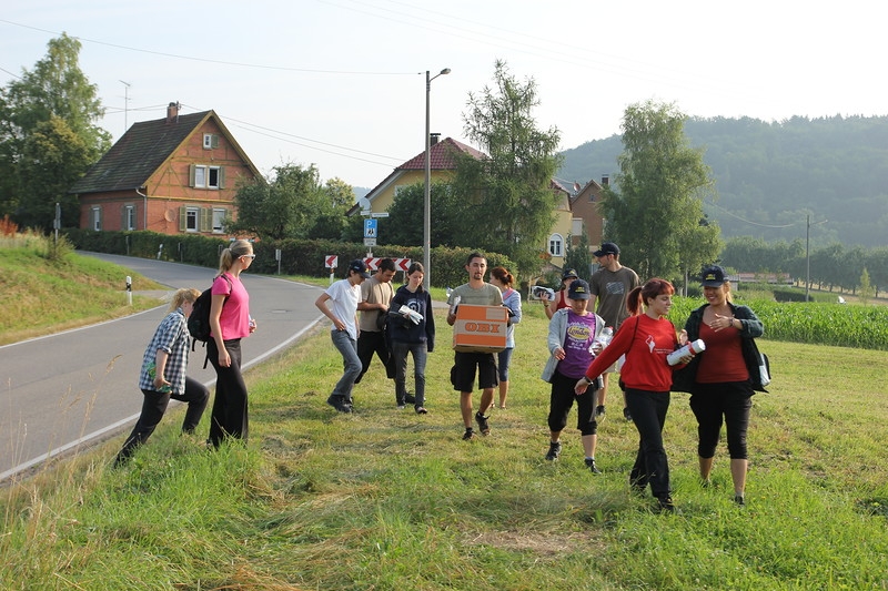 Волонтёрский лагерь в Berglen-Rettersburg 2013