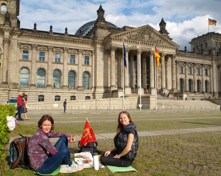 9 мая Берлин+Дрезден 70 лет Победе 2015