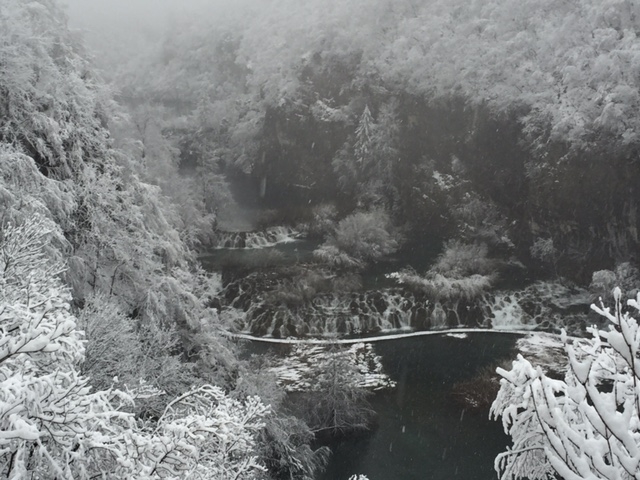 Зима в Европе с лыжами