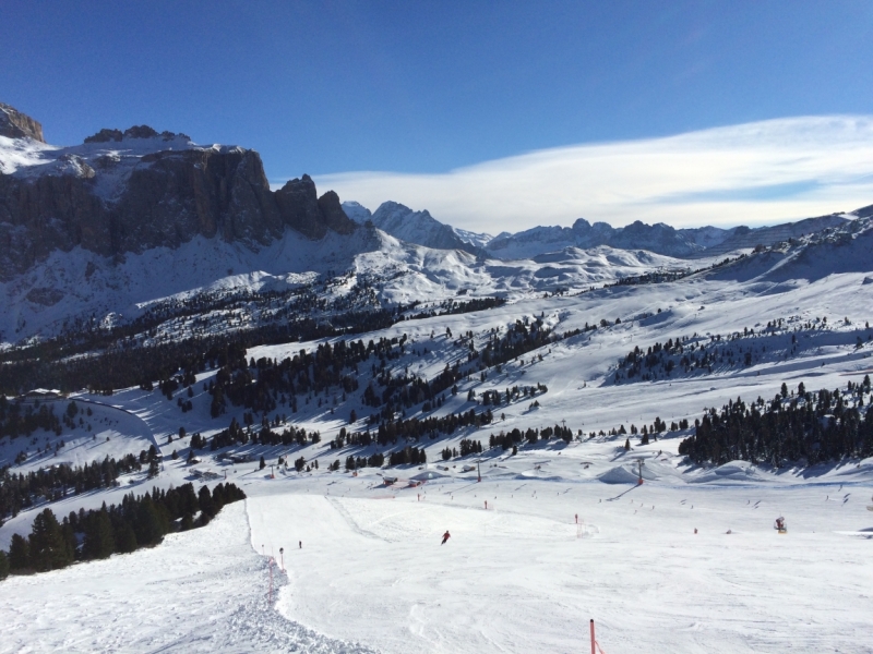 Alta Badia. Лыжи 2016.