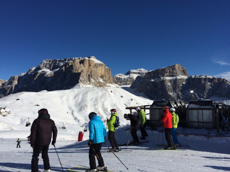 Alta Badia. Лыжи 2016.