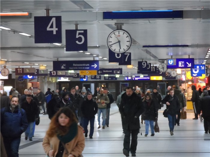 Франция-Голландия-Германия зимой 2014 г.