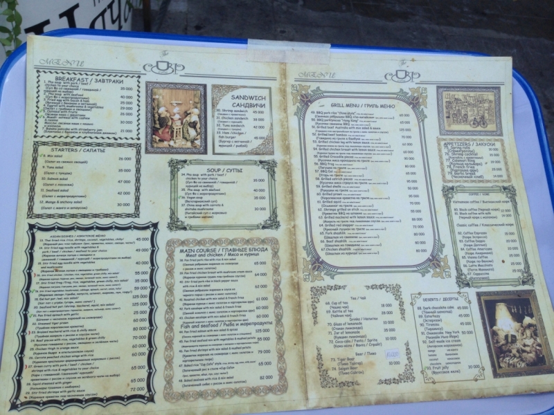 Кафешки и рестораны Нячанга