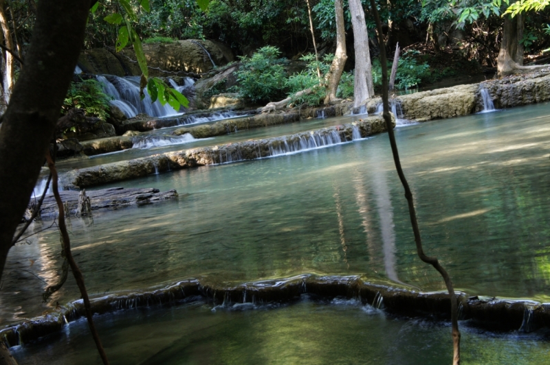 Водопад Huay Mae Khamin – зеленая жемчужина провинции Канчанабури