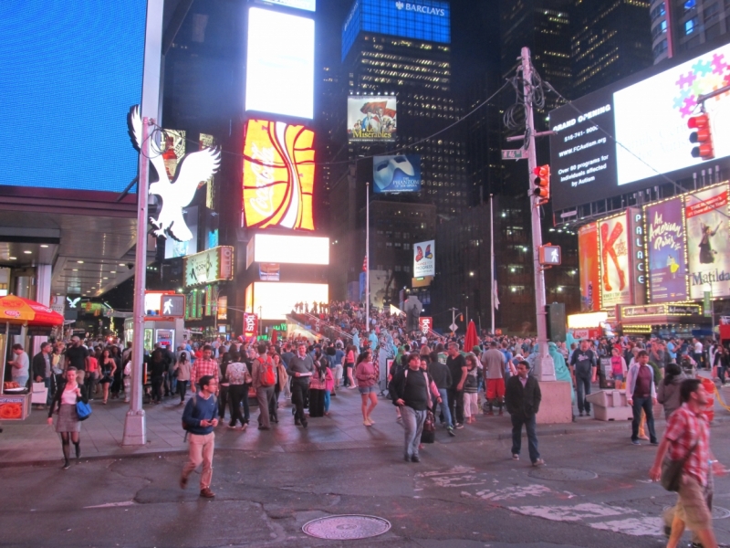 Раз, и все!  Или вертикальный взлет в Нью-Йорк. Май 2015.