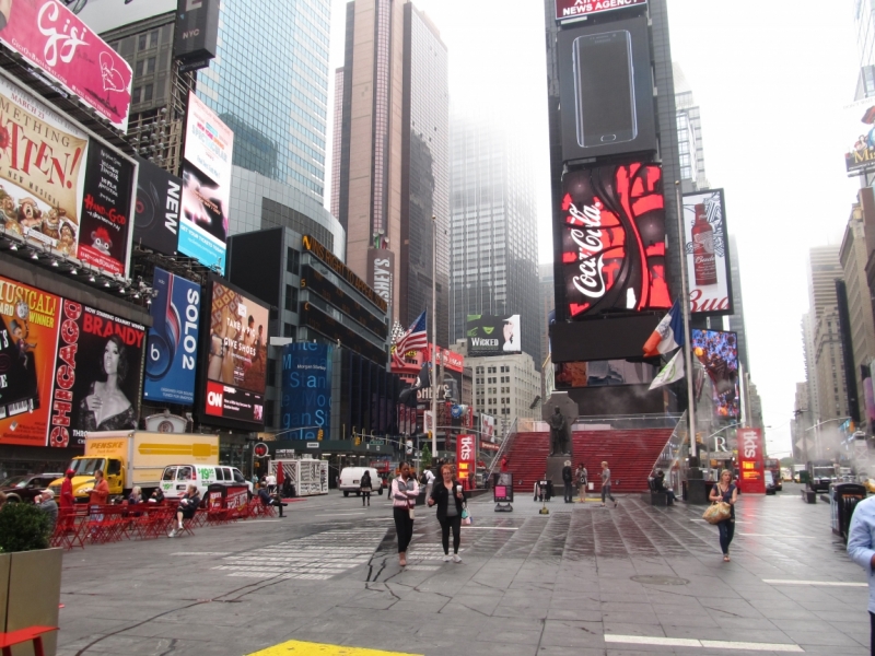 Раз, и все!  Или вертикальный взлет в Нью-Йорк. Май 2015.