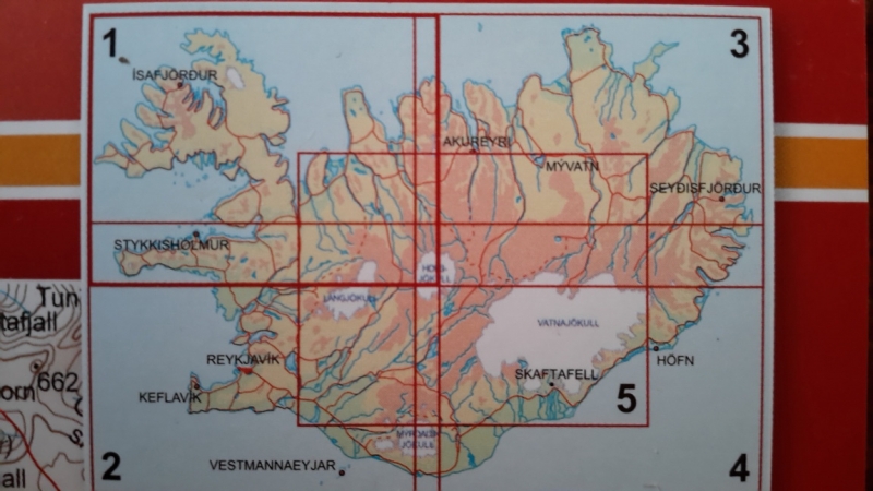 Карты Исландии