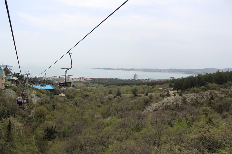 На weekend в Геленджик 9 апреля. Первое знакомство с городом.