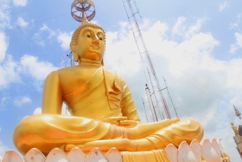 Храм тигра Краби (вершина 1237 ступеней)