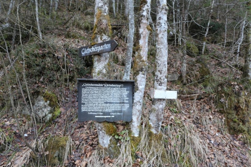 Ледниковый сад в Хальштатте