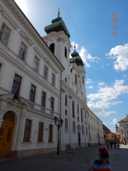 Пешеходный маршрут по городу Дьер (Győr)