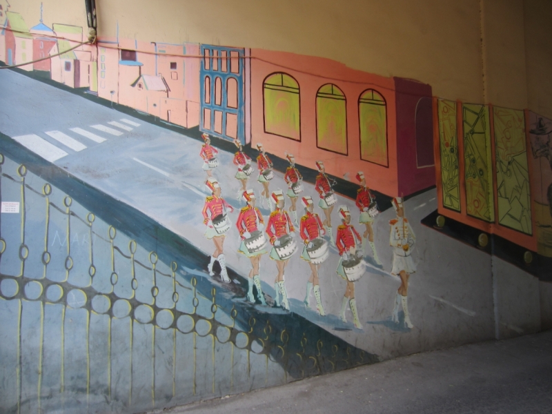 Ереван: Рисуем на стене (только фото)