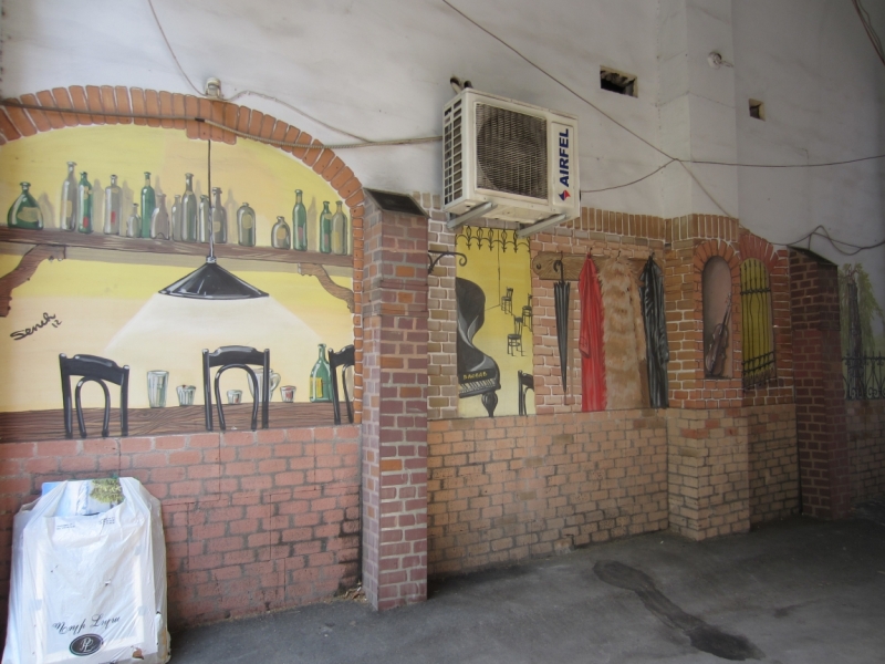 Ереван: Рисуем на стене (только фото)
