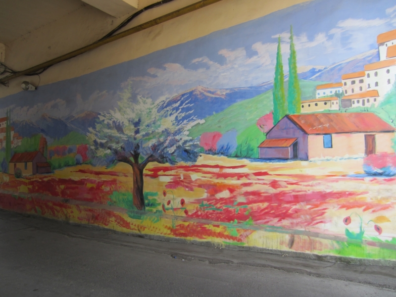 Ереван: Рисуем на стене (только фото)