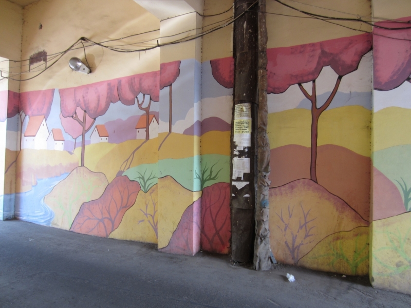 Ереван: Рисуем на стене (только фото)