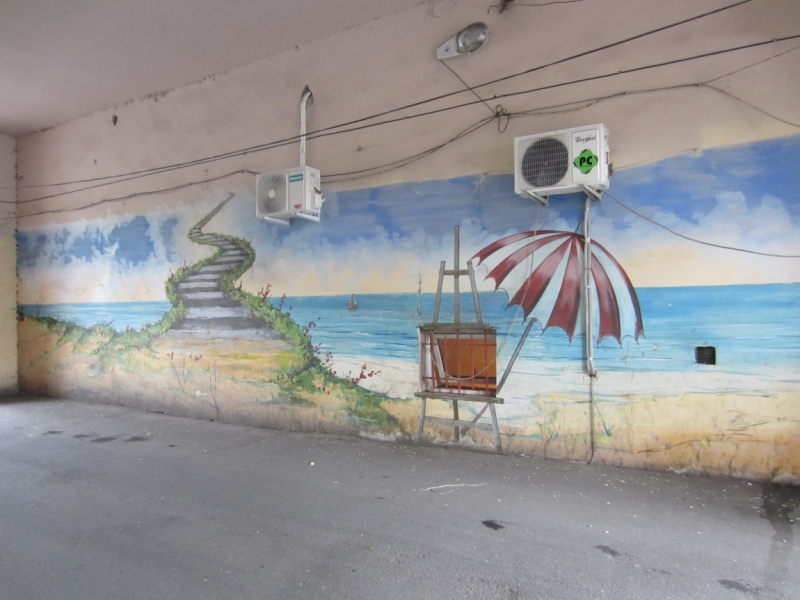 Ереван: Рисуем на стене (только фото)