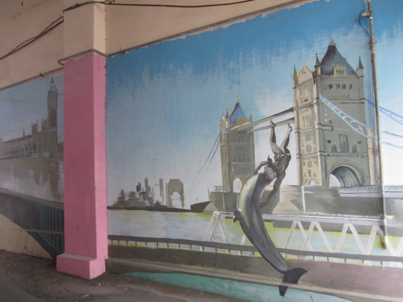 Ереван: Рисуем на стене (только фото)