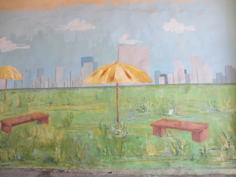 Ереван: Рисуем на стене (только фото)