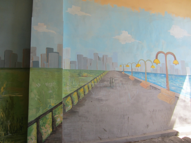 Ереван: Рисуем на стене (только фото)