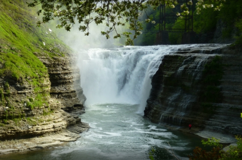 Finger Lakes весной.