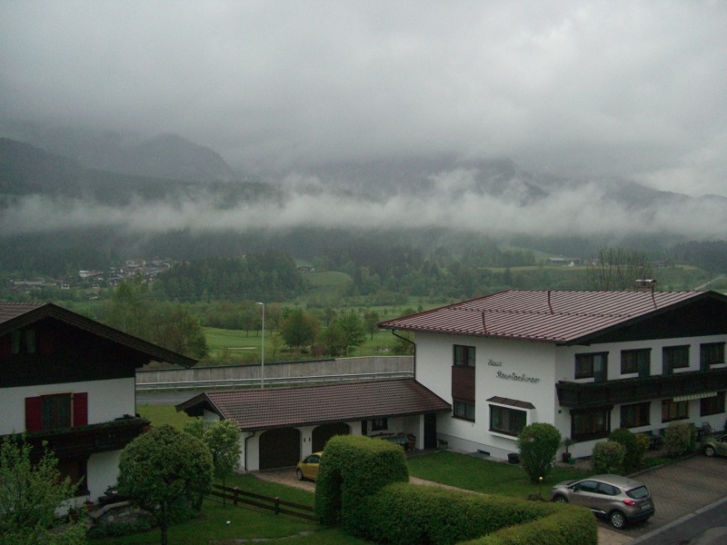 Тироль в каплях дождя