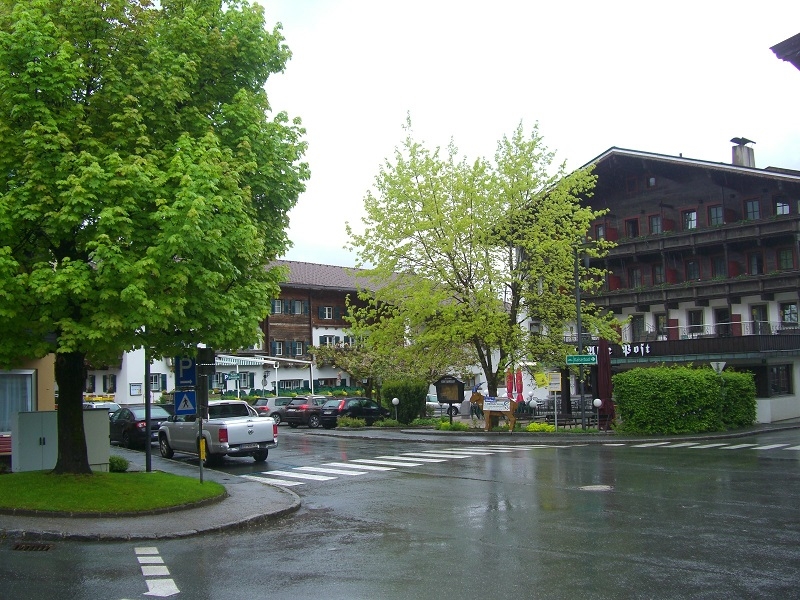 Тироль в каплях дождя