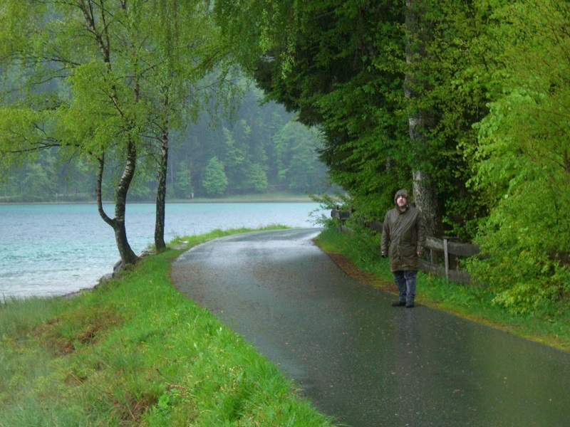 Тироль в каплях дождя