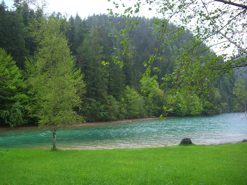 Тироль в каплях дождя