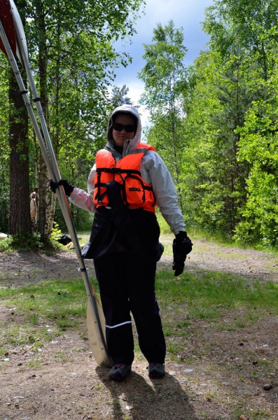 Oravareitti июнь 2016. Водный маршрут в южной Финляндии.