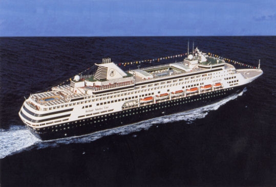 Круизный лайнер Veendam, круизная компания Holland America Line