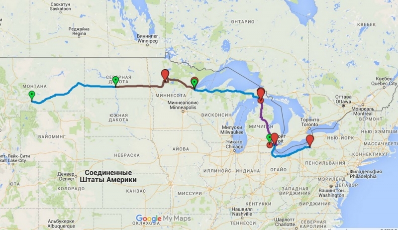 14 000 км на машине вокруг США: от Атлантического океана к Тихому и обратно