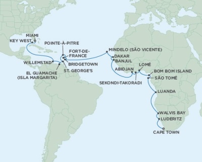 Интересные маршруты морских круизов