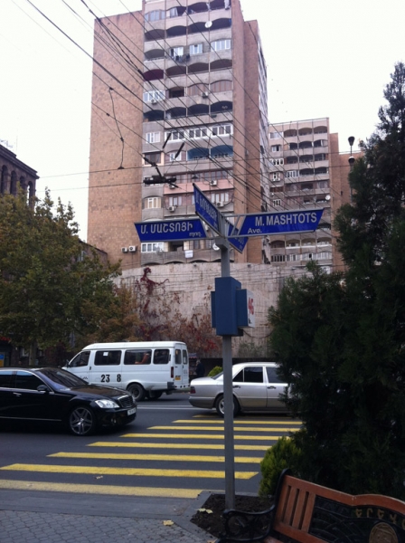 Розовый город. Армения. Ноябрь 2013г.