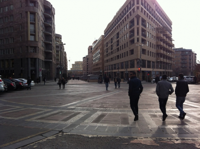 Розовый город. Армения. Ноябрь 2013г.