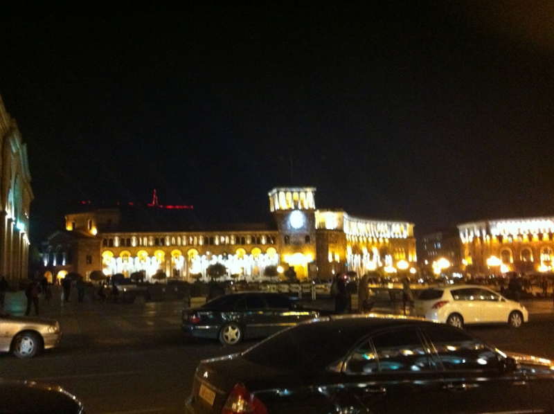 Розовый город. Армения. Ноябрь 2013г.