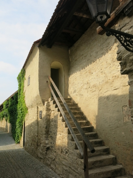 Берхинг (Berching). Канал в волшебном огне и средневековая ярмарка.Kanal im Feuerzauber.