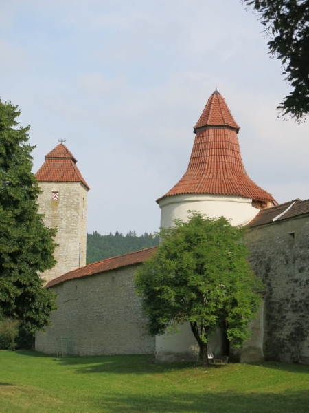 Берхинг (Berching). Канал в волшебном огне и средневековая ярмарка.Kanal im Feuerzauber.