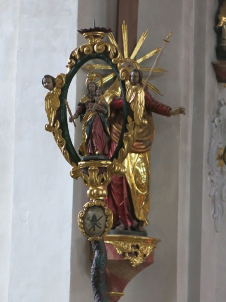 Берхинг (Berching). Канал в волшебном огне и средневековая ярмарка.Kanal im Feuerzauber.