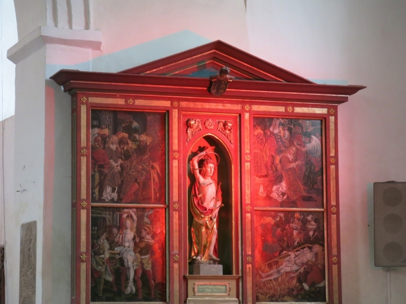 Берхинг (Berching). Канал в волшебном огне и средневековая ярмарка.Kanal im Feuerzauber.