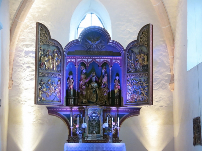 Берхинг (Berching). Канал в волшебном огне и средневековая ярмарка.Kanal im Feuerzauber.