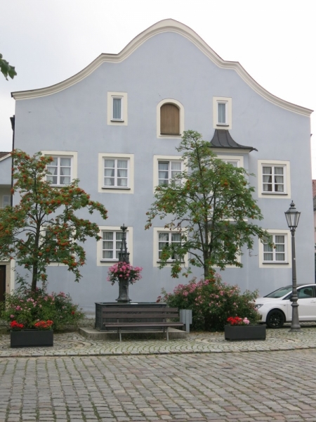 Берхинг (Berching). Канал в волшебном огне и средневековая ярмарка.Kanal im Feuerzauber.