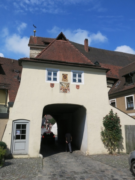 Берхинг (Berching). Канал в волшебном огне и средневековая ярмарка.Kanal im Feuerzauber.